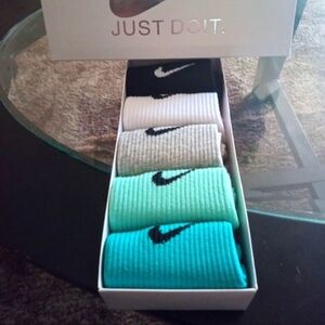 Multi color Nike socks